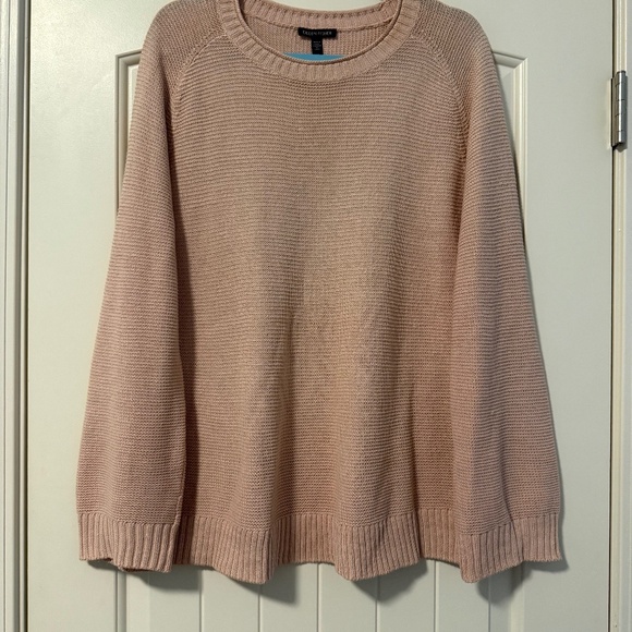 Eileen Fisher Women’s Organic Linen/cotton Dusty Rose Knitted Sweater Size L‎ - Picture 1 of 8